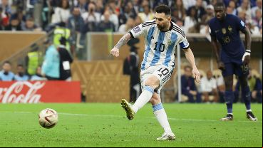 Messi anotó su sexto gol en la Copa del Mundo de Qatar 2022.