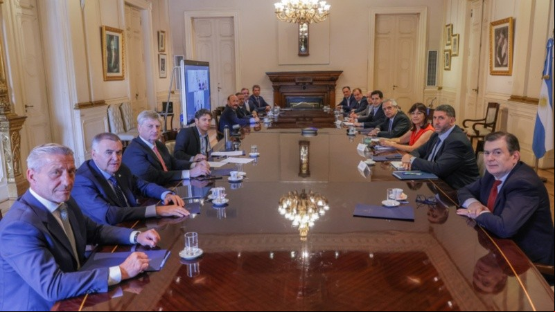 De la cumbre participaron 14 gobernadores.