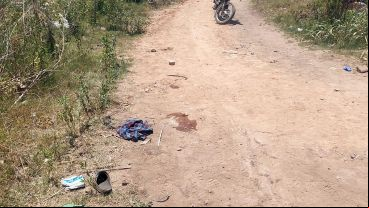 La zona donde se produjo el doble crimen.