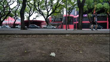 La zona donde se produjo el crimen.