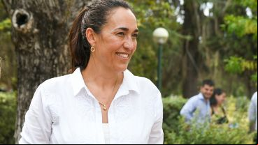 Erika Gonnet, ministra de Ambiente.