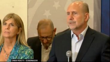 El gobernador encabezó una conferencia tras la reunión de la Junta Provincial de Seguridad.