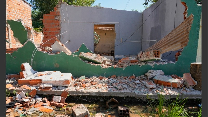 Así está la zona en la que mataron a Maxi.