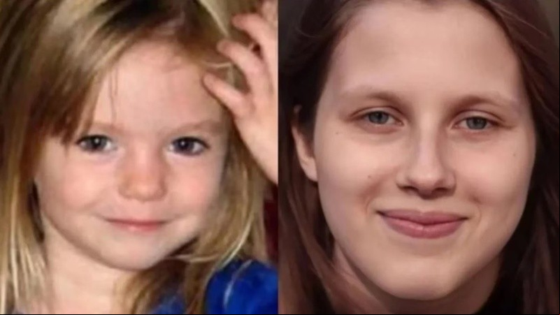 El resultado dio negativo: Julia Wendell no es Madeleine McCann.