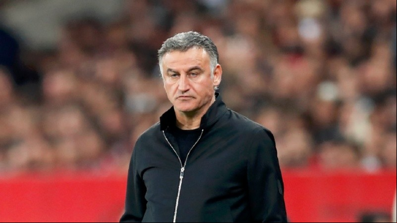 Galtier también es cuestionado por su desempeño como técnico del PSG.