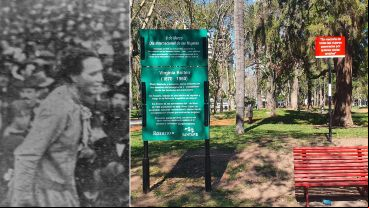 La periodista y militante no estuvo en la Plaza López.