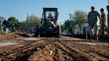 El primer trabajo es la extensión de la calle 2106 hacia Puente Gallego.