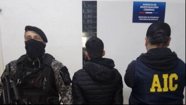 Chamaco, detenido en la sede de la AIC.