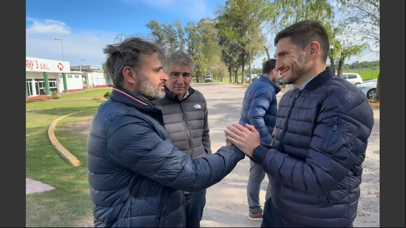 Pullaro se mostró crítico con el sistema impositivo y con la distribución de ingresos a las provincias. 
