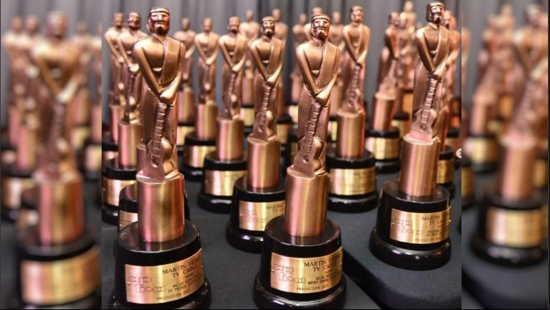 Los premios Martín Fierro.
