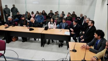 Algunos de los policías acusados hicieron uso de la palabra y esperan el veredicto.
