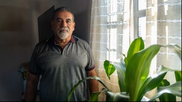 García pasa sus días leyendo y llevando "la palabra del señor" a otros desde su domiciliaria.
