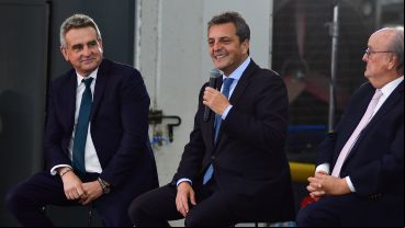 Massa este martes en Rosario y la región
