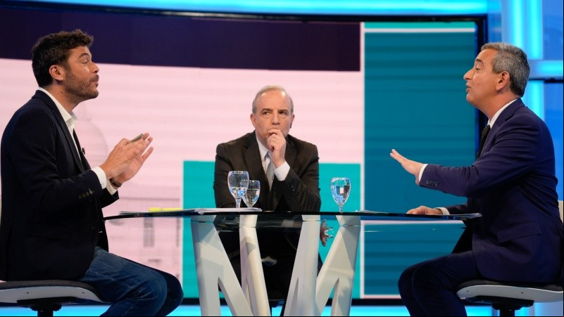 El primer eje del debate fue sobre control y seguridad, donde los cruces no tardaron en aparecer.