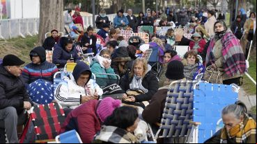 Multitud de fieles en la ex Rural.