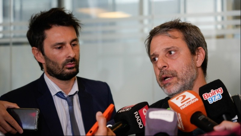Socca (izquierda) y Moreno (derecha), los fiscales que imputaron a Mariana Ortigala por extorsiones.