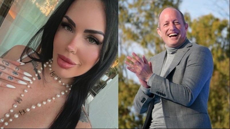Sofía Clérici y Martín Insaurralde.