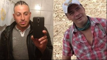 El "Perro" Lucero y la víctima, "Tito" Correa, los protagonistas de la escabrosa historia.