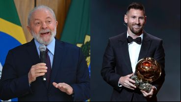 Lula elogió a Messi y criticó a los futbolistas brasileños.