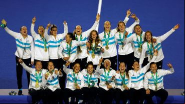 Las Leonas se colgaron el oro y sacaron boleto a París