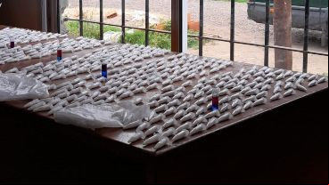 Tubos Eppendorf. Los dos kilos de cocaína ya estaban fraccionados para la venta.