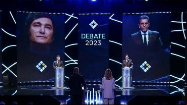 El debate fue muy tenso. Fueron dos horas en la Facultad de Derecho de la UBA.