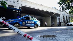 Crimen del policía en el hospital