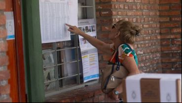 La votación en una escuela de Salta.