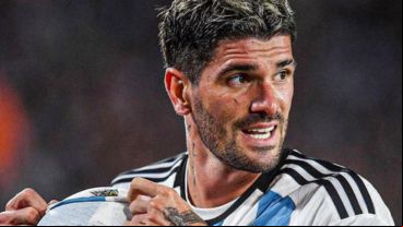El jugador argentino Rodrigo De Paul.
