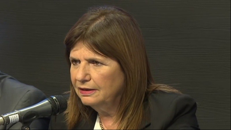 La ministra en conferencia de prensa este miércoles.
