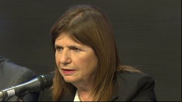 La ministra en conferencia de prensa este miércoles.