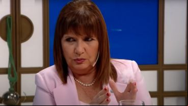 La ministra de Seguridad Patricia Bullrich.