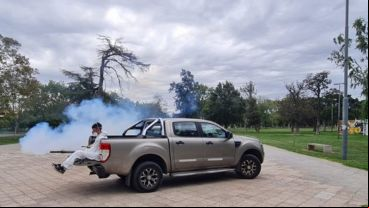 Los operativos de fumigación en Rosario.