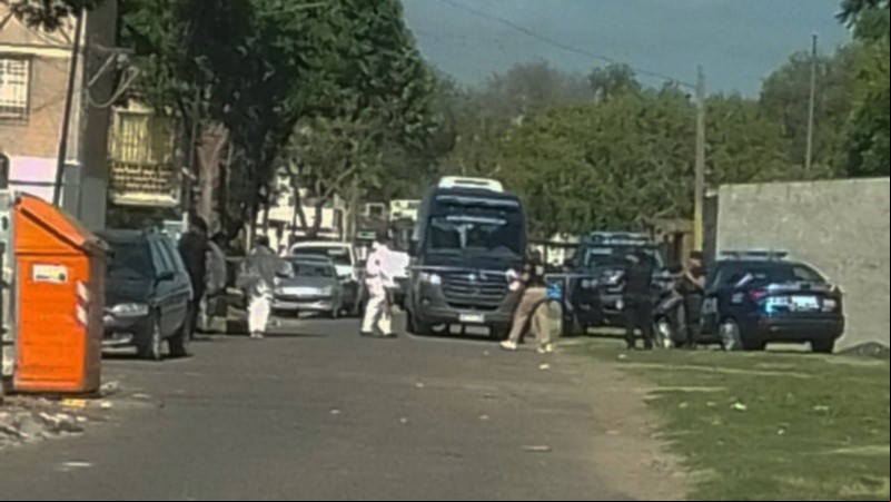 Barrio Fonavi. El hecho se conoció a la mañana en el Parque del Mercado.
