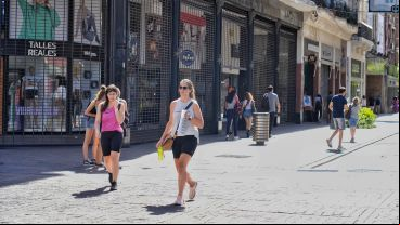 El paro y la movilización se sintieron fuerte en Rosario este miércoles