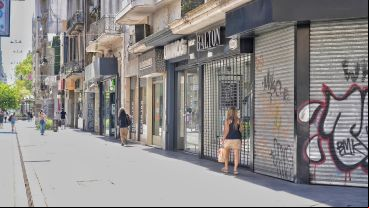 El paro y la movilización se sintieron fuerte en Rosario este miércoles