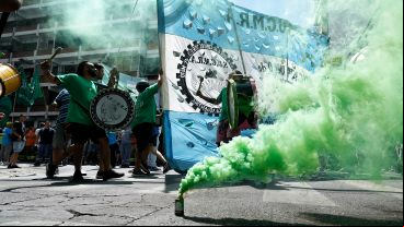 El paro y la movilización se sintieron fuerte en Rosario este miércoles