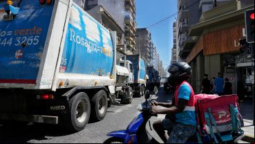 El paro y la movilización se sintieron fuerte en Rosario este miércoles