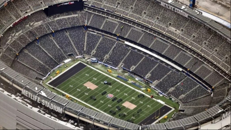 Un estadio conocido para Argentina en la final.