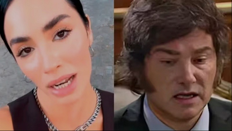 Lali Espósito respondió al Presidente Javier Milei, luego de las críticas del mandatario..