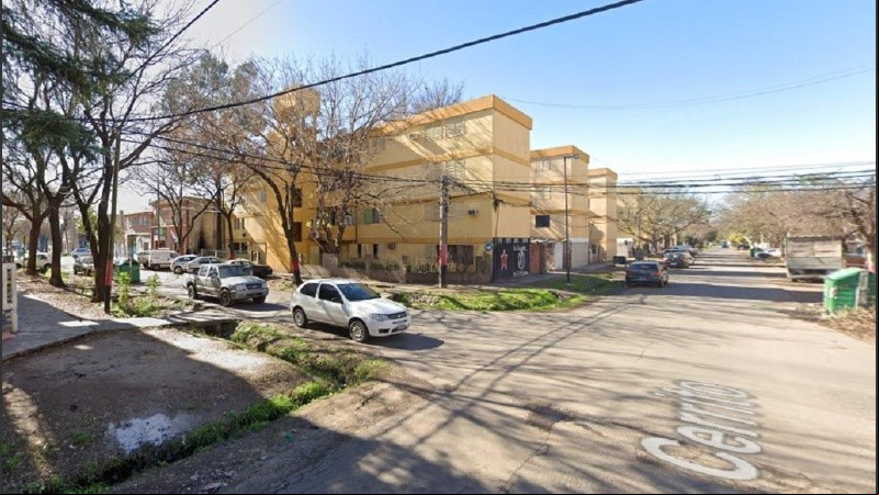 La esquina de Cerrito y Teniente Agneta, en el oeste rosarino.