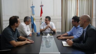 La reunión entre las autoridades locales, provinciales y del Concejo.