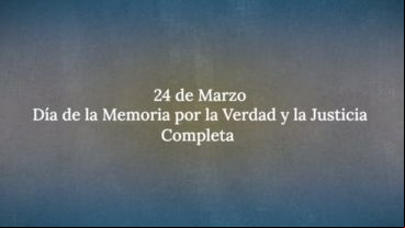 La Casa Rosada compartió su mensaje por el 24 de marzo, el primero con el libertario Javier Milei al frente del Ejecutivo nacional.