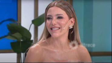 Evangelina Anderson en "La noche de Mirtha Legrand".