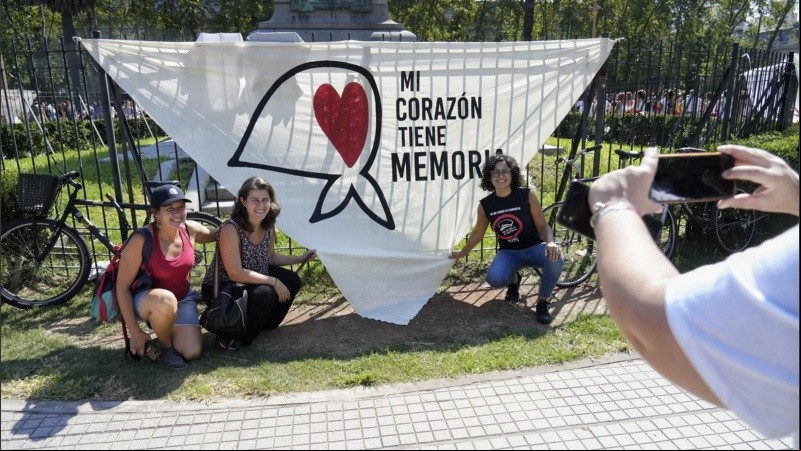 Diferentes generaciones salieron otro año a la calle a decir 