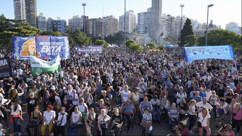 Diferentes generaciones salieron otro año a la calle a decir 