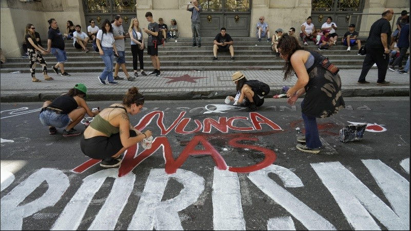 Diferentes generaciones salieron otro año a la calle a decir 