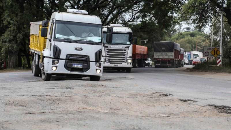 La mayoría de los s a las terminales portuarias están en mal estado.