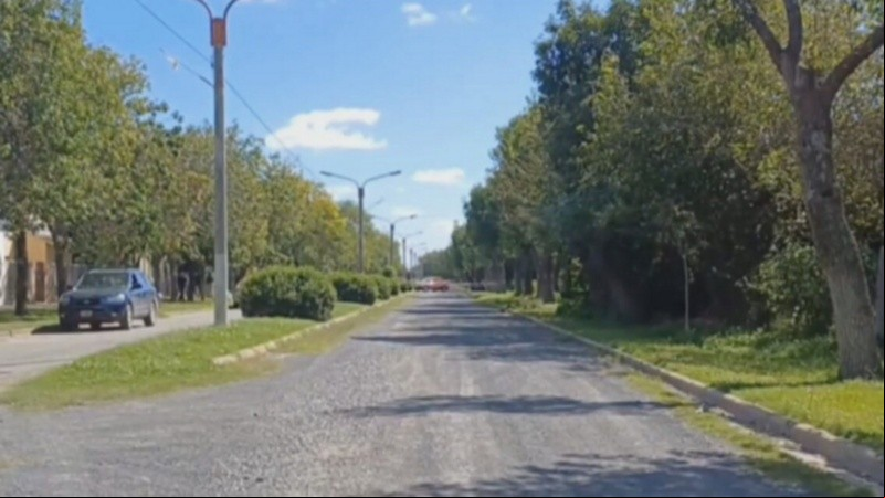 El crimen de la mujer en manos de su pareja tuvo lugar en la calle principal.