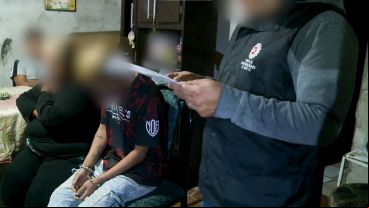 Uno de los allanamientos de la PDI y la TOE.